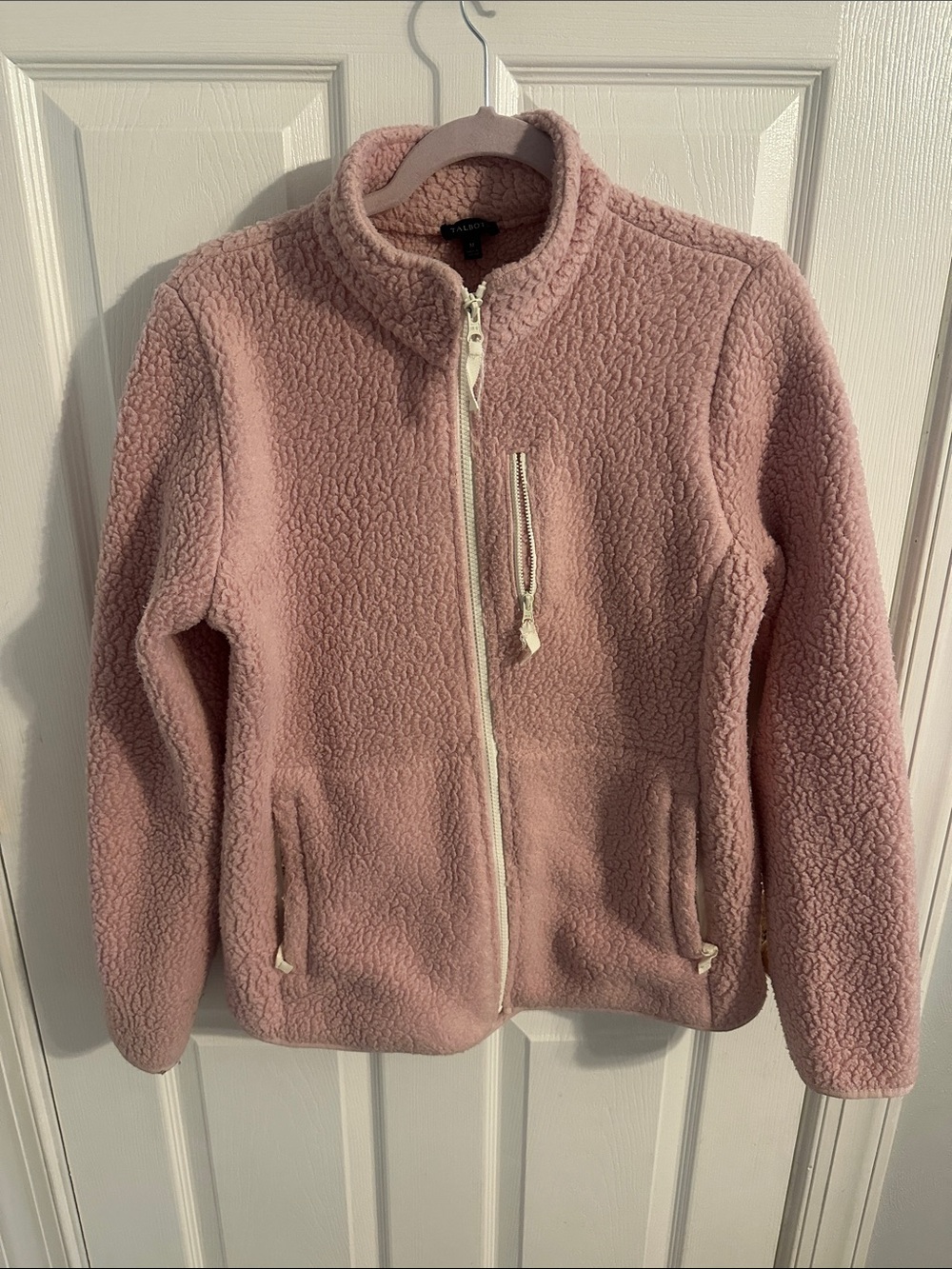Talbots Pink Sherpa Fleece Jacket for Kids